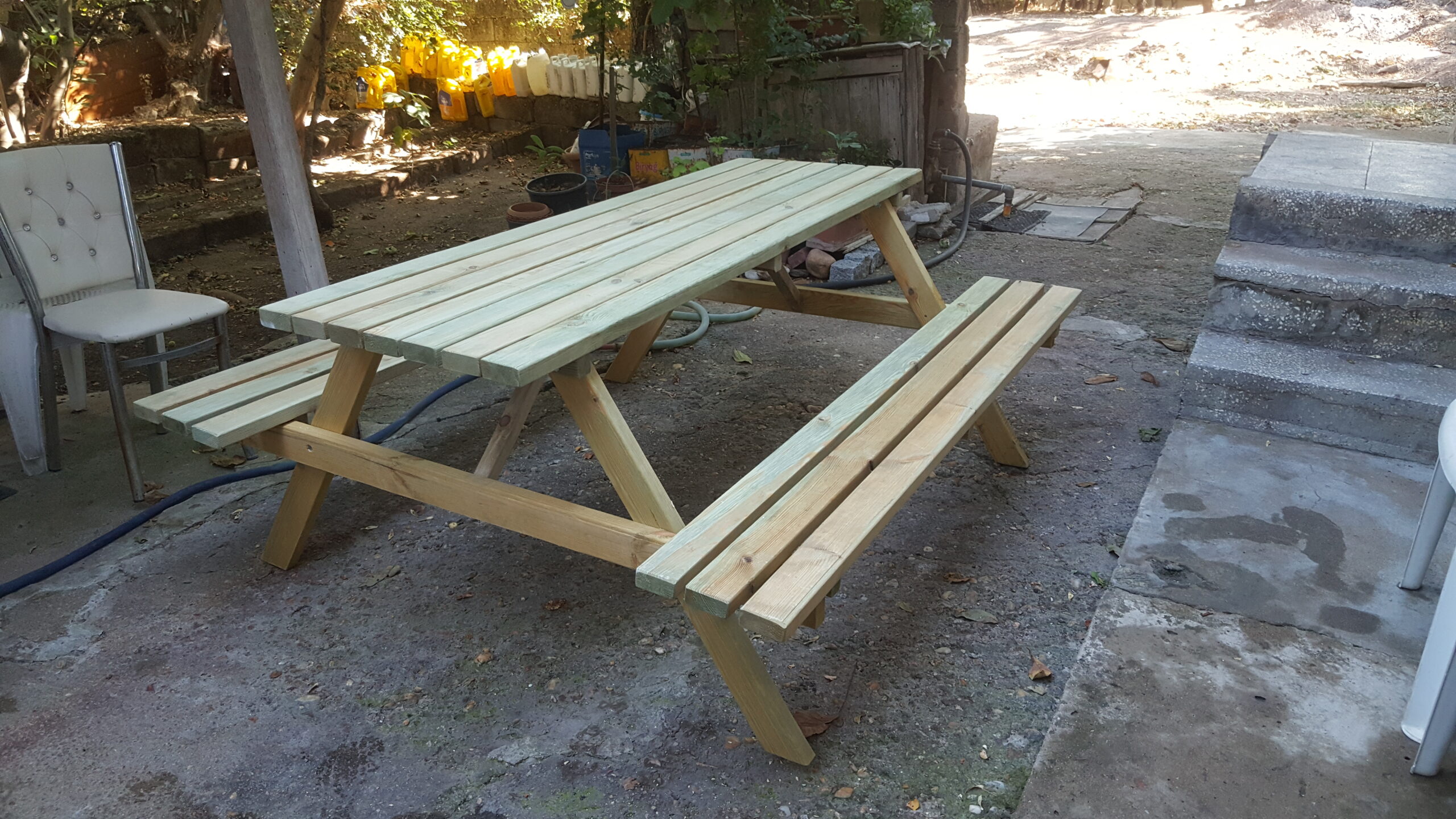 8 Kişilik Standart Piknik Masası - Görsel 3