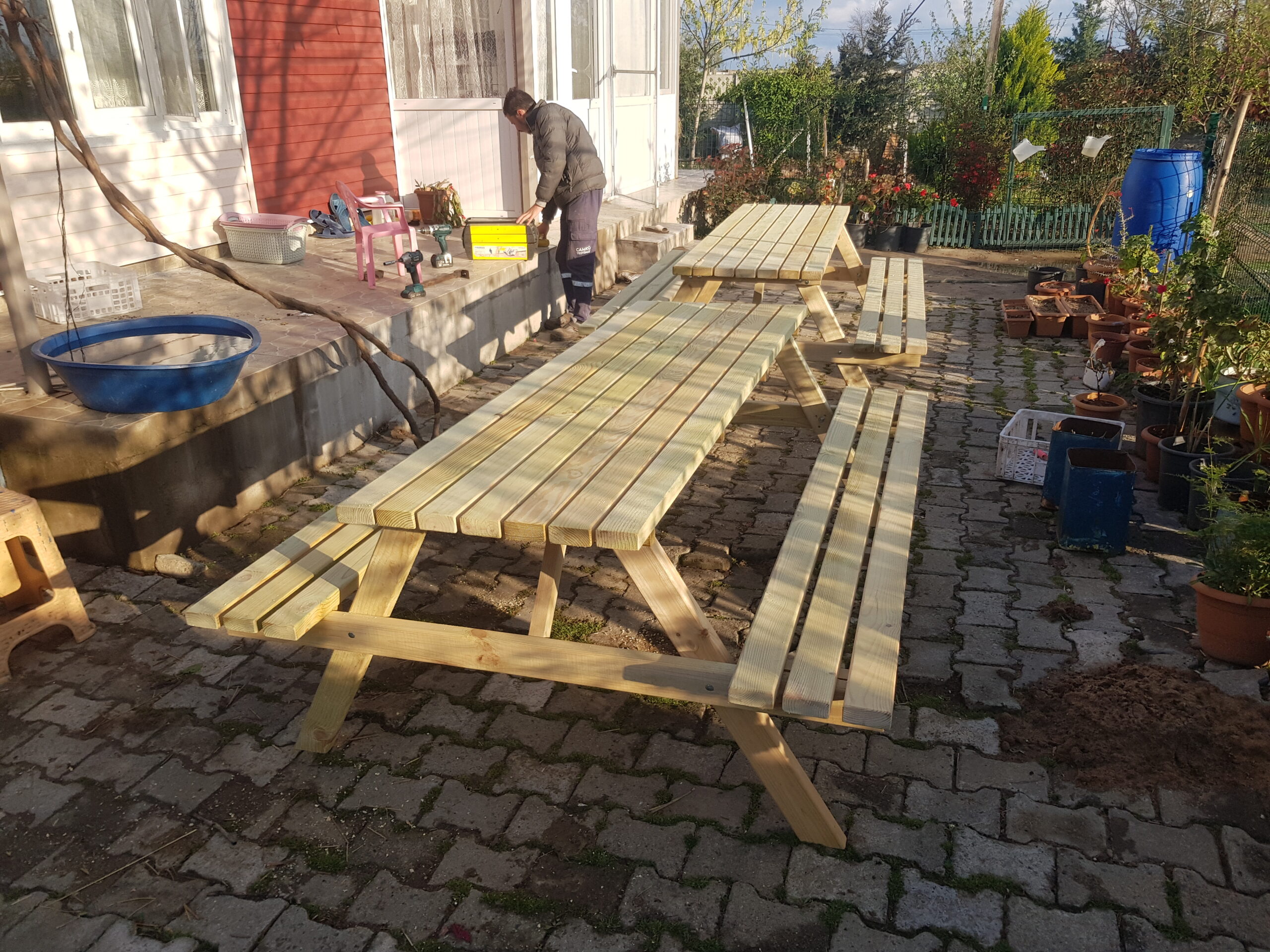 8 Kişilik Standart Piknik Masası - Görsel 8