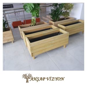 Standart Model Ahşap Saksı